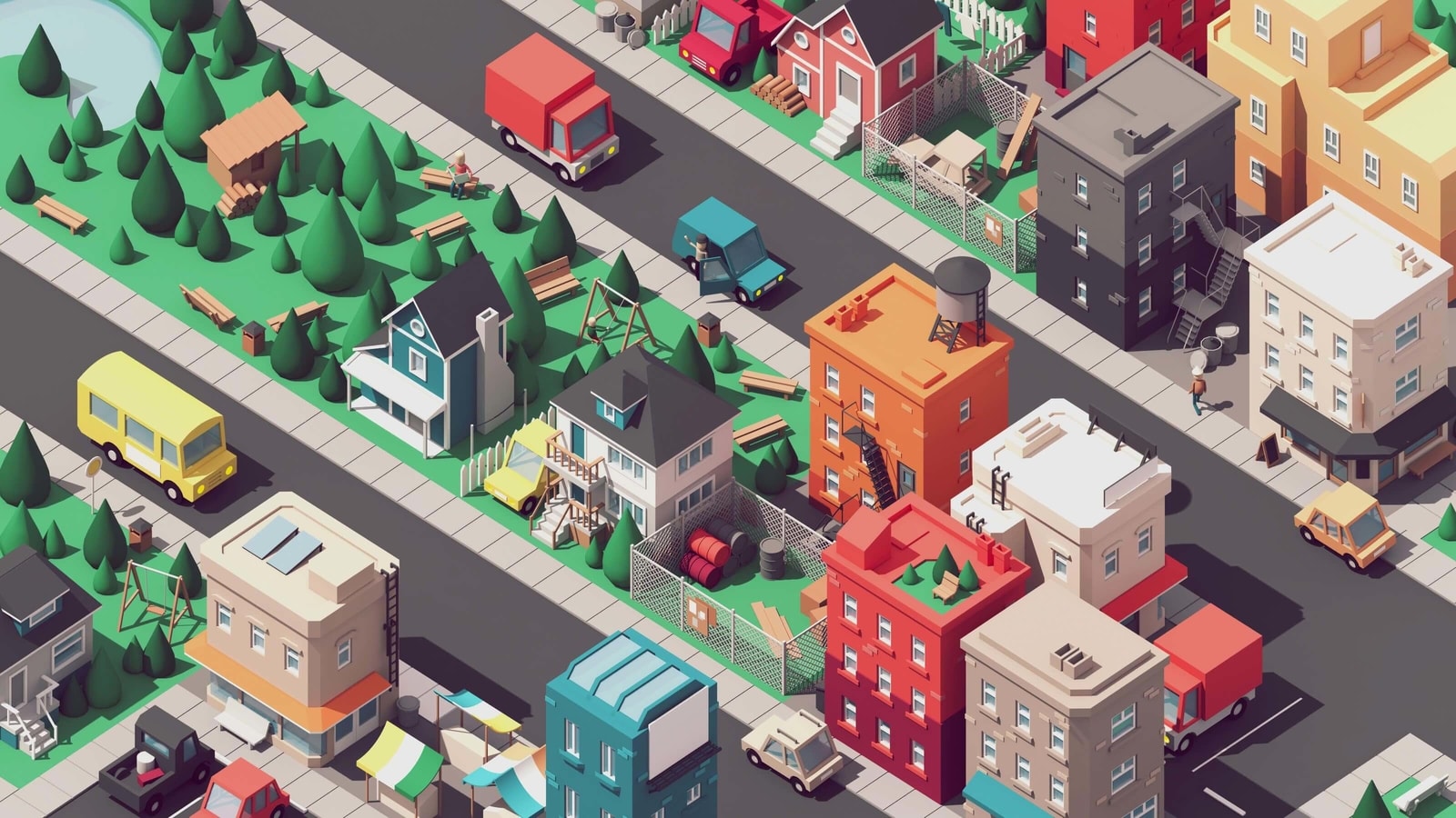 Fondo ciudad